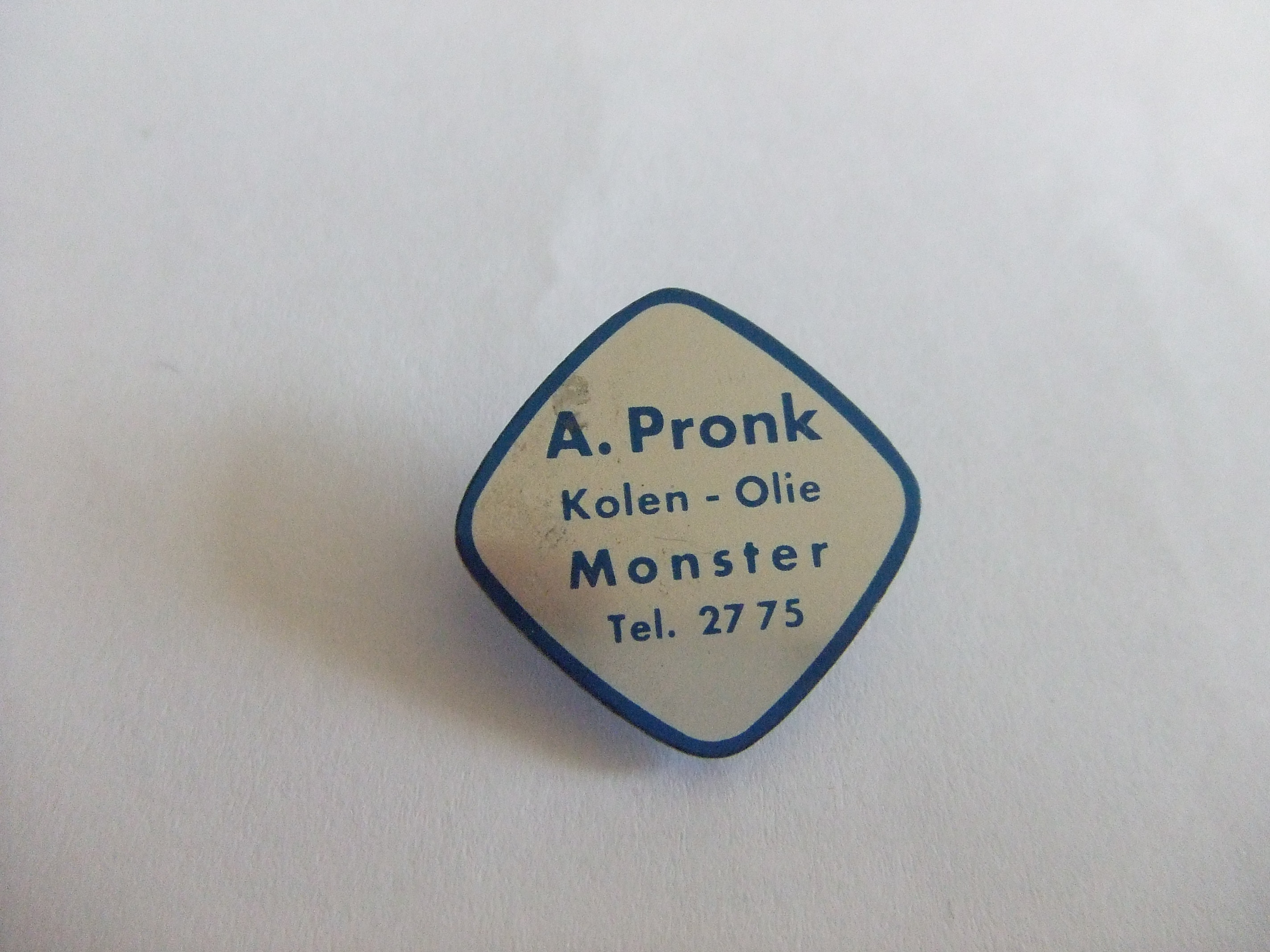 monster A. Pronk kolen-olie